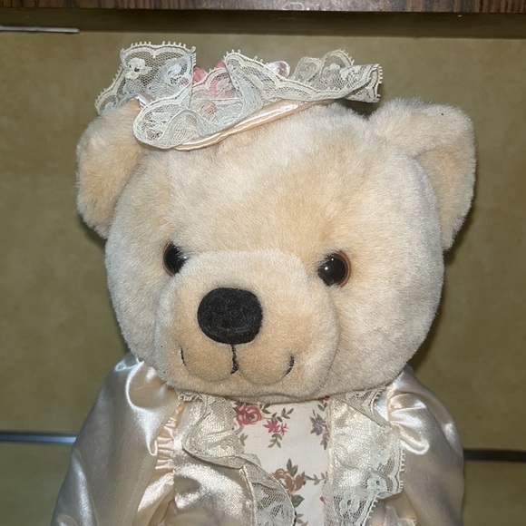 1980s Victorian teddy bear mint condition - Picture 10 of 15